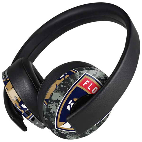 NHL Florida Panthers Camo PlayStation 4 Gold Wireless Headset Skin