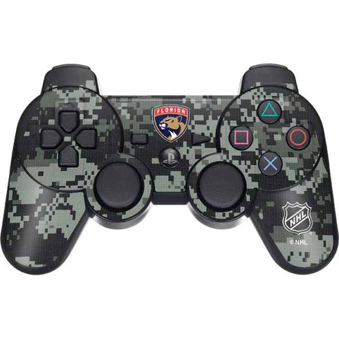 NHL Florida Panthers Camo PS3 Dual Shock wireless controller Skin