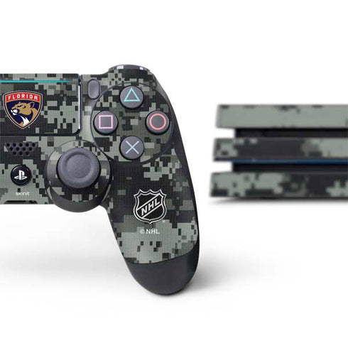 NHL Florida Panthers Camo PS4 Pro Bundle Skin