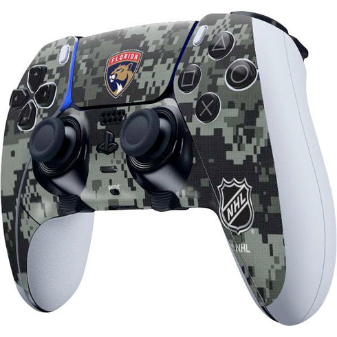 NHL Florida Panthers Camo PS5 DualSense Edge Pro Controller Skin