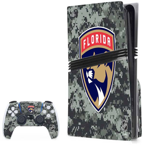 NHL Florida Panthers Camo PlayStation PS5 Skins