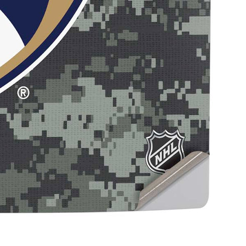 NHL Florida Panthers Camo PS5 Pro Disk Console Skin