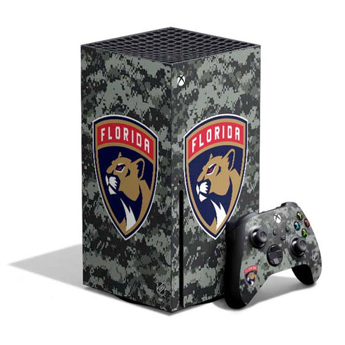NHL Florida Panthers Camo Xbox Series X Skins