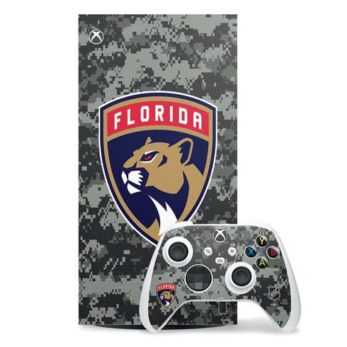 NHL Florida Panthers Camo Xbox Series X Skins