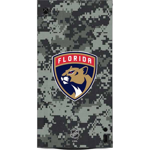 NHL Florida Panthers Camo XBox Series X Digital Edition Console Skin