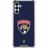 NHL Florida Panthers Distressed Galaxy A13 5G Clear Case