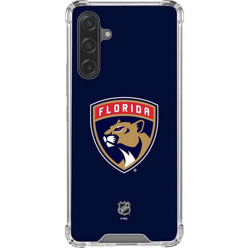 NHL Florida Panthers Distressed Galaxy A17 Clear Case