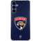 NHL Florida Panthers Distressed Galaxy A35 5G Clear Case