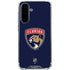 NHL Florida Panthers Distressed Galaxy A36 5G Clear Case