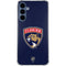 NHL Florida Panthers Distressed Galaxy A55 5G Clear Case