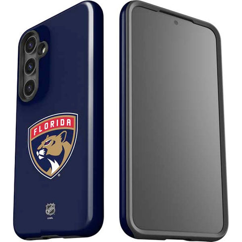 NHL Florida Panthers Distressed Galaxy S25 Impact Case
