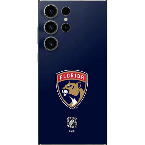 NHL Florida Panthers Distressed Galaxy S25 Ultra Skin