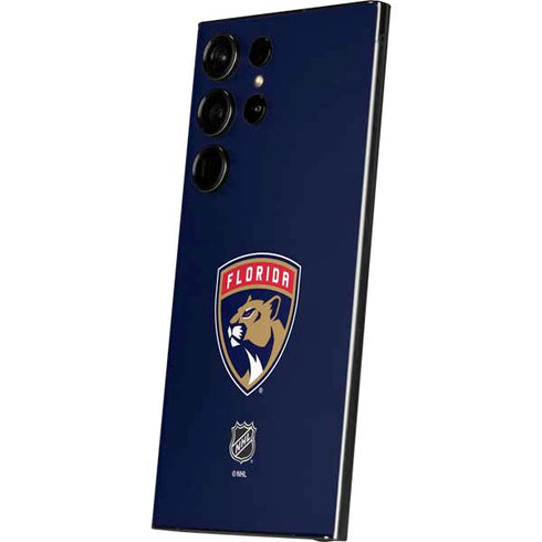 NHL Florida Panthers Distressed Galaxy S25 Ultra Skin