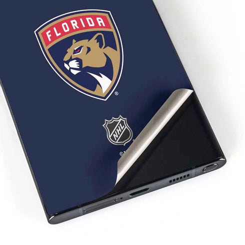 NHL Florida Panthers Distressed Galaxy S25 Ultra Skin