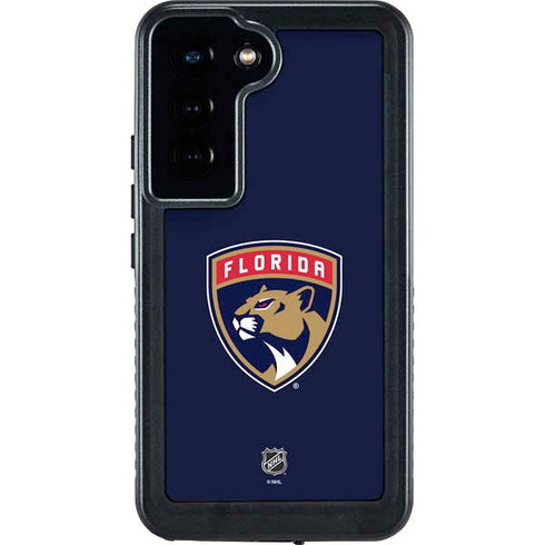 NHL Florida Panthers Distressed Galaxy S24 Waterproof Case