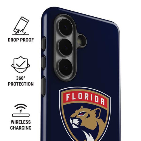 NHL Florida Panthers Distressed Galaxy S26 Impact Case