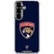 NHL Florida Panthers Distressed Galaxy S26 Plus Clear Case