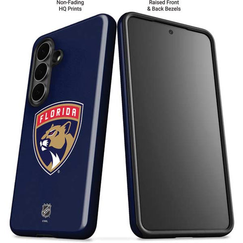NHL Florida Panthers Distressed Galaxy S26 Plus Impact Case