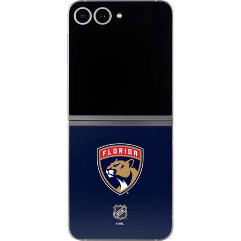 NHL Florida Panthers Distressed Galaxy Z Flip6 Skin