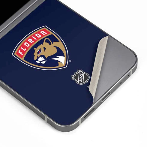NHL Florida Panthers Distressed Galaxy Z Flip6 Skin