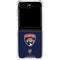 NHL Florida Panthers Distressed Galaxy Z Flip6 Clear Case