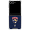 NHL Florida Panthers Distressed Galaxy Z Flip7 Clear Case