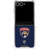 NHL Florida Panthers Distressed Galaxy Z Flip7 Clear Case