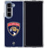 NHL Florida Panthers Distressed Galaxy Z Fold5 5G Clear Case