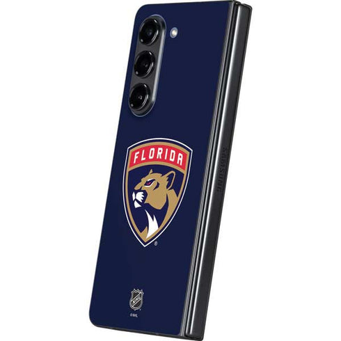 NHL Florida Panthers Distressed Galaxy Z Fold5 5G Skin