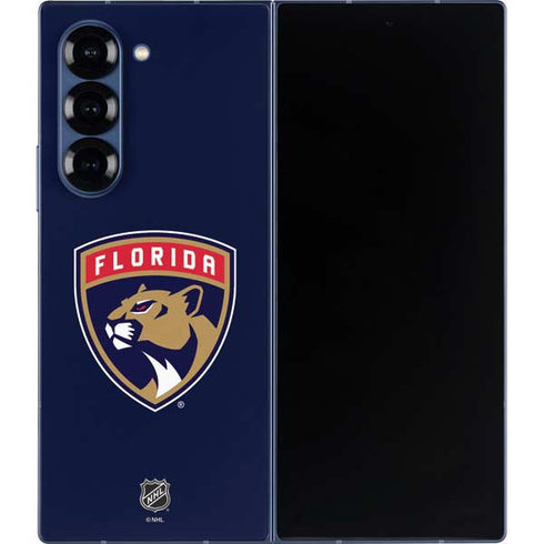 NHL Florida Panthers Distressed Galaxy Z Fold6 Skin