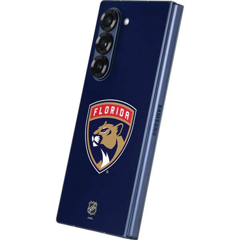 NHL Florida Panthers Distressed Galaxy Z Fold6 Skin