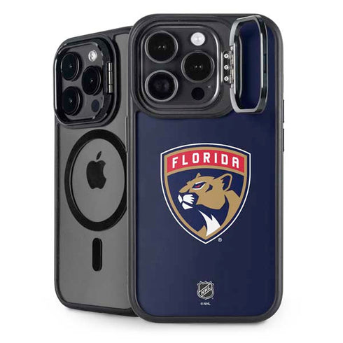 NHL Florida Panthers Distressed iPhone 13 Pro Kickstand Case