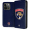 NHL Florida Panthers Distressed iPhone 15 Pro Folio Case