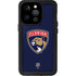 NHL Florida Panthers Distressed iPhone 15 Pro Waterproof Case