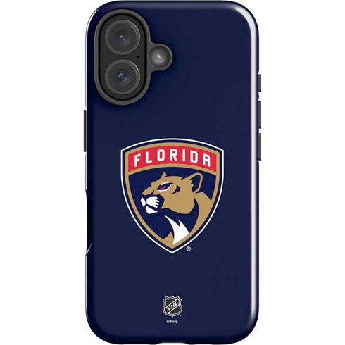 NHL Florida Panthers Distressed iPhone 16 Impact Case