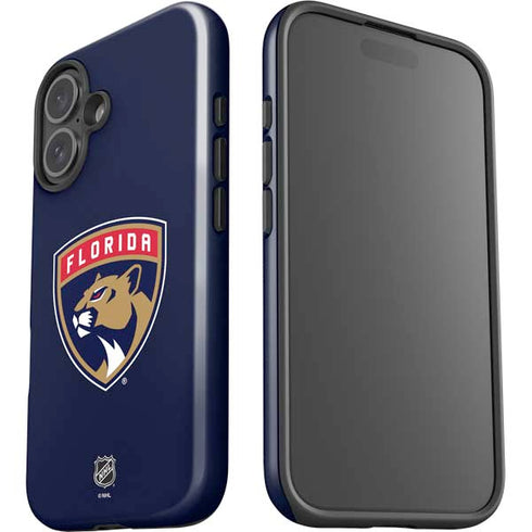 NHL Florida Panthers Distressed iPhone 16 Impact Case