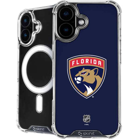 NHL Florida Panthers Distressed iPhone 16 MagSafe Case