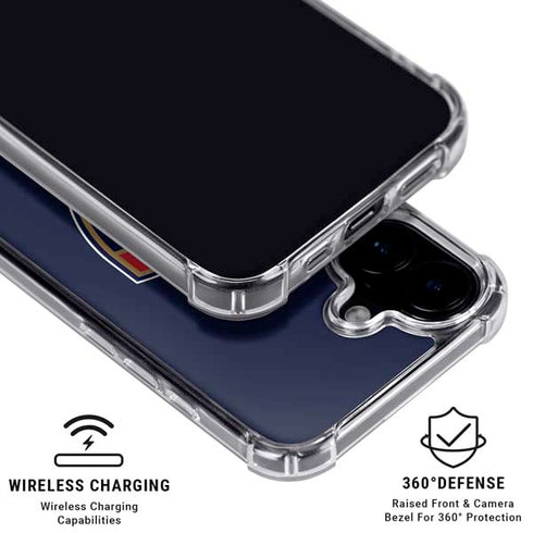 NHL Florida Panthers Distressed iPhone 16 MagSafe Case