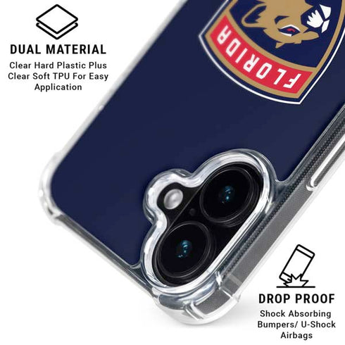 NHL Florida Panthers Distressed iPhone 16 MagSafe Case
