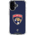 NHL Florida Panthers Distressed iPhone 16 Plus Clear Case