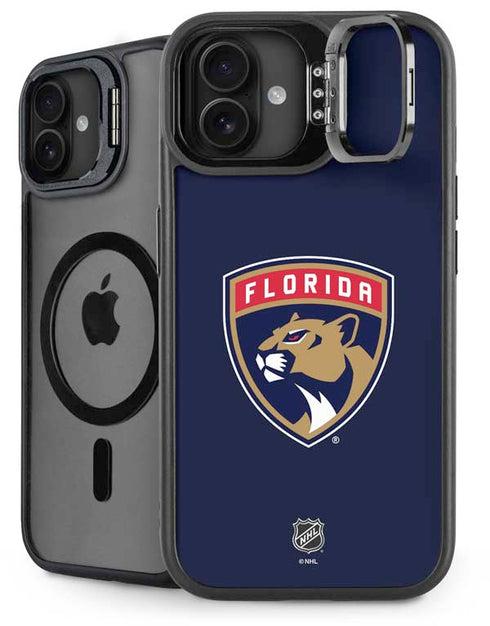 NHL Florida Panthers Distressed iPhone 16 Plus Kickstand Case
