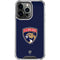 NHL Florida Panthers Distressed iPhone 16 Pro Clear Case