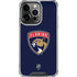 NHL Florida Panthers Distressed iPhone 16 Pro Max Clear Case