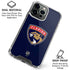 NHL Florida Panthers Distressed iPhone 16 Pro Max Clear Case