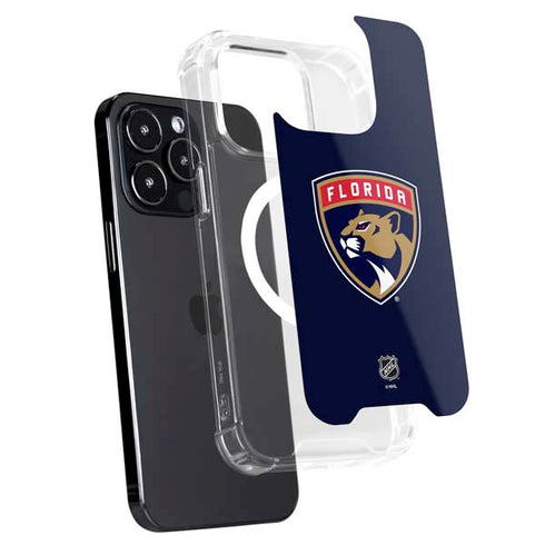 NHL Florida Panthers Distressed iPhone 16 Pro Max MagSafe Case