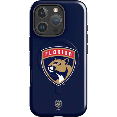 NHL Florida Panthers Distressed iPhone 16 Pro Max Magsafe Impact Case