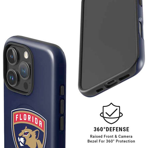 NHL Florida Panthers Distressed iPhone 16 Pro Max Magsafe Impact Case