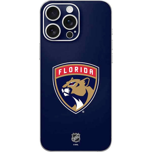 NHL Florida Panthers Distressed iPhone 16 Pro Max Skin