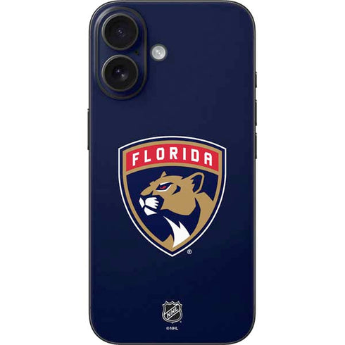 NHL Florida Panthers Distressed iPhone 16 Skin