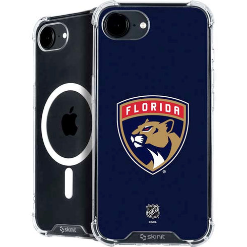 NHL Florida Panthers Distressed iPhone 16e MagSafe Case
